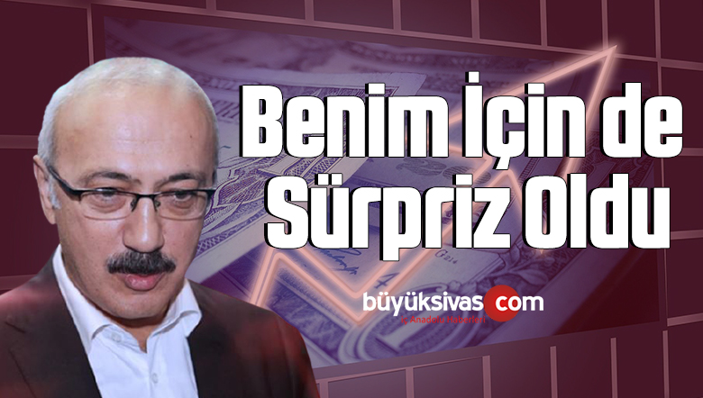 Lütfi Elvan: Benim için de sürpriz oldu