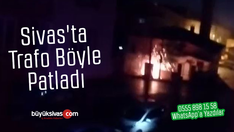 trafo patladı