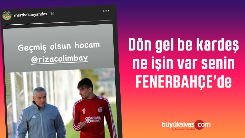Mert Hakan Yandaş’tan, Rıza Çalımbay paylaşımı!