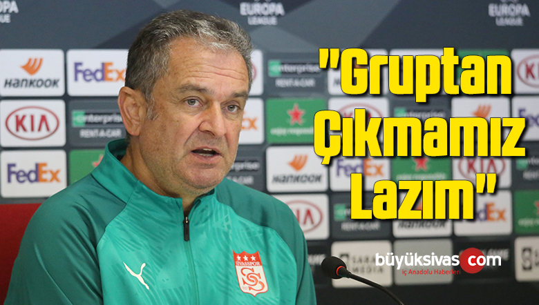 Bülent Albayrak: “Gruptan çıkmamız lazım”
