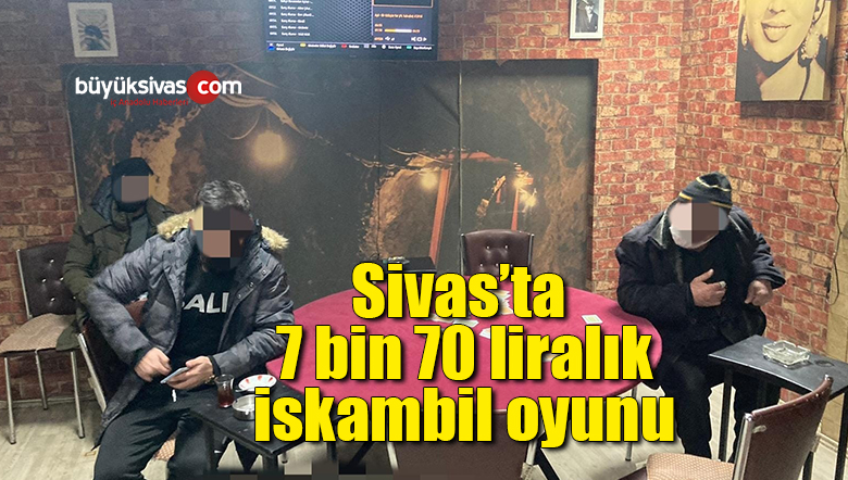 Kaçak iskambile 7 bin 70 TL ceza