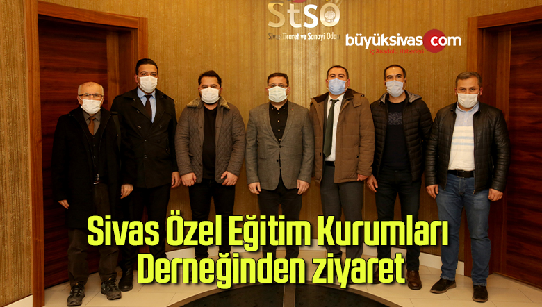 Sivas Özel Eğitim Kurumları Derneğinden ziyaret