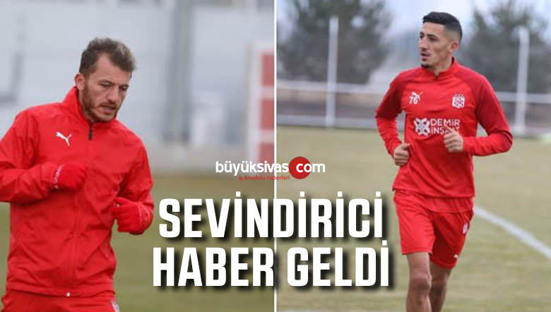 DG Sivasspor ’da Fayçal Fajr ve kaptan Ziya Erdal’dan sevindirici haber