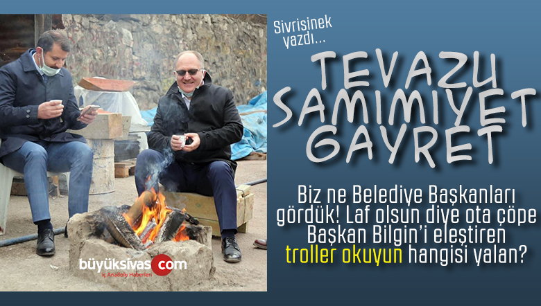 Başkan Hilmi Bilgin Tevazu Samimiyet ve Gayret ile çalışmaya devam ediyor