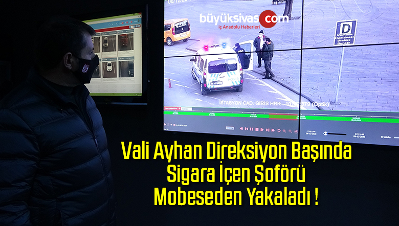 Aklının ucundan geçmezdi valiye yakalandı