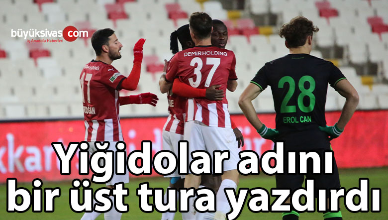Ziraat Türkiye Kupası: Sivasspor: 1 – Giresunspor: 0