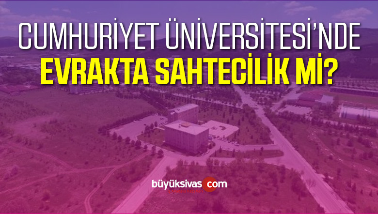 Evrakta Sahtecilik mi