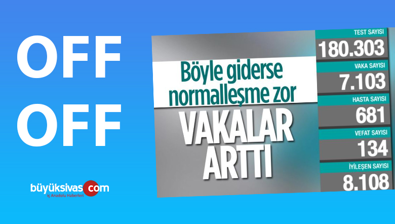 26 Ocak 2021 tarihinde 7 bin 103 kişinin virüse yakalandı