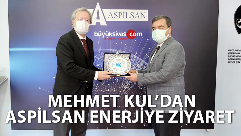 SBTÜ Rektörü Mehmet Kul’dan Aspilsan ‘a Ziyaret