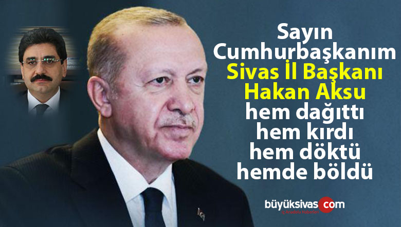 “Dağıtarak, kırarak, dökerek, bölerek hedeflerimize ulaşamayız”