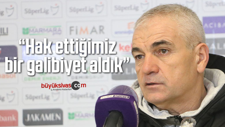 Çalımbay: “Hak ettiğimiz bir galibiyet aldık”