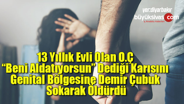 kan donduran cinayet! Demir çubuk sokarak öldürdü!