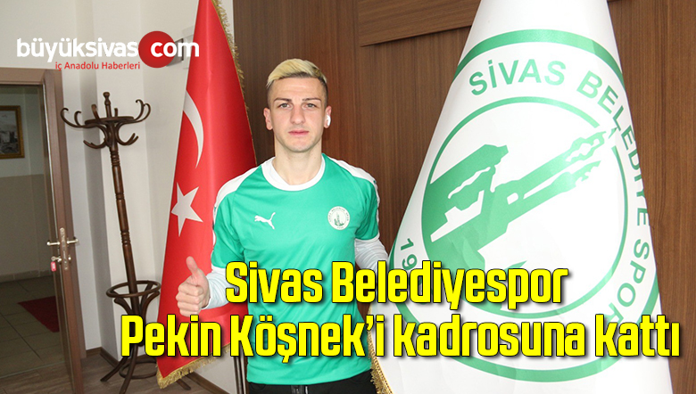 Sivas Belediyespor Pekin Köşnek’i kadrosuna kattı
