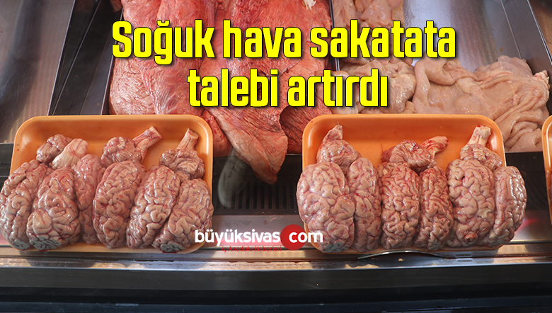 Soğuk hava sakatata talebi artırdı