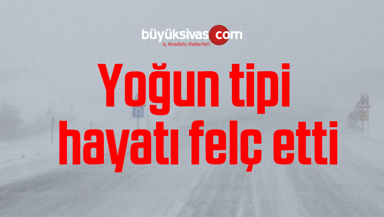 Yoğun tipi hayatı felç etti