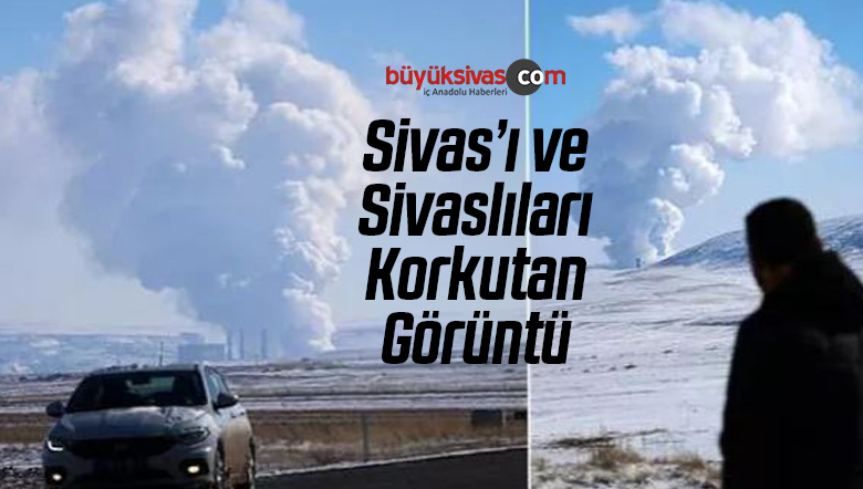 Sıcaklık -15 derece olunca ve hava ile buluşunca ortaya çıkan manzara