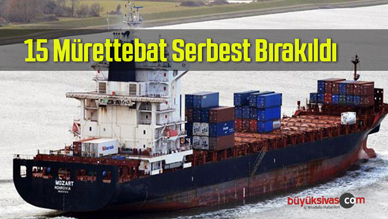 Korsanların Kaçırdığı 15 Mürettebat Serbest Bırakıldı