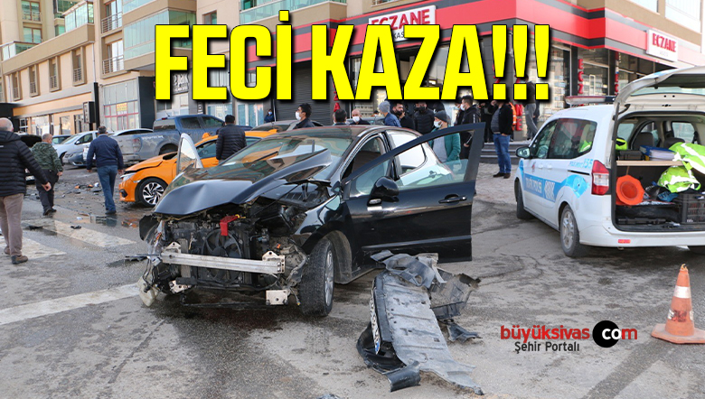 Feci Kaza: 3 Yaralı