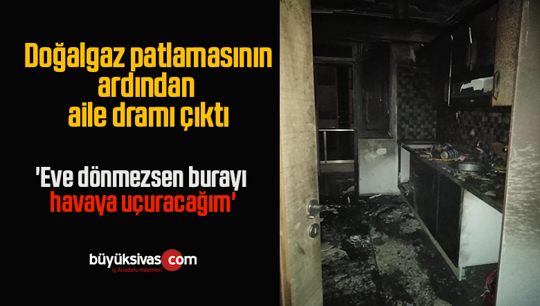 Doğalgaz Patlamasının Altından Aile Dramı Çıktı