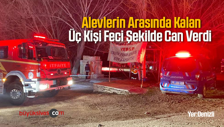 alevlerin ortasında