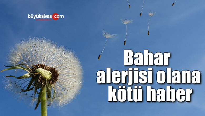 Bahar alerjisi olana kötü haber