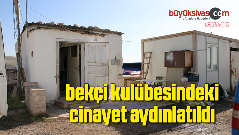 Bekçi kulübesindeki cinayet aydınlatıldı