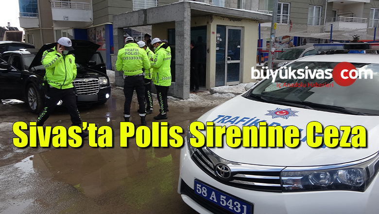 Polis sirenine ceza