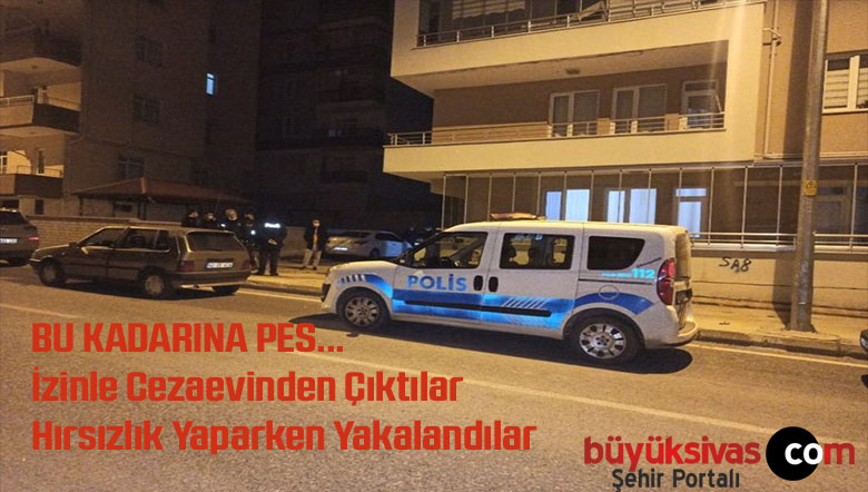 hırsızlık yaparken