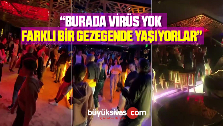 Otelin Diskosunda Eğlence Kamerada