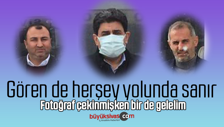 AK Parti Sivas İl Eski Başkan Yardımcılarına Bir Kare Foto Uğruna Ziyaret