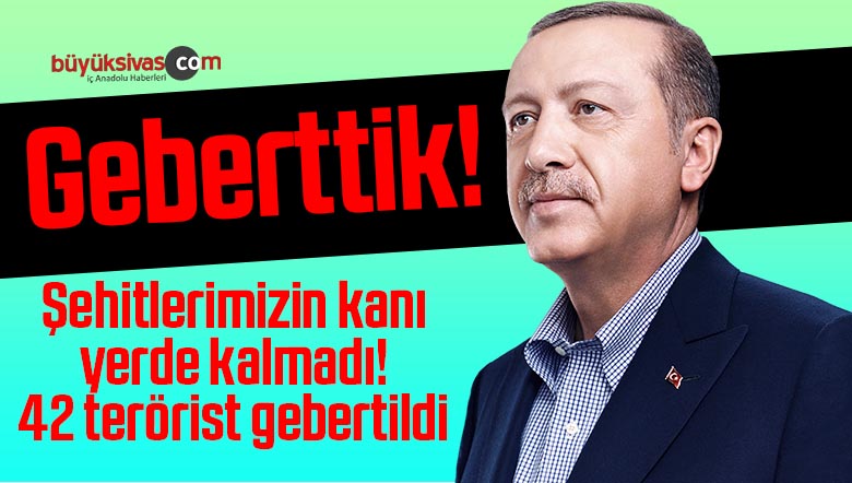 Cumhurbaşkanı Erdoğan “Şehitlerimizin kanları yerde kalmadı!”