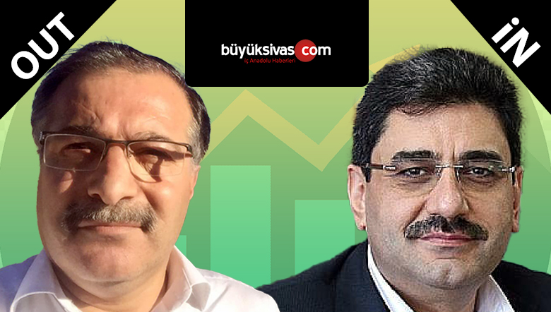 AK Parti Sivas İl Başkanlığı’nda Ziya Şahin Out Hakan Aksu in!