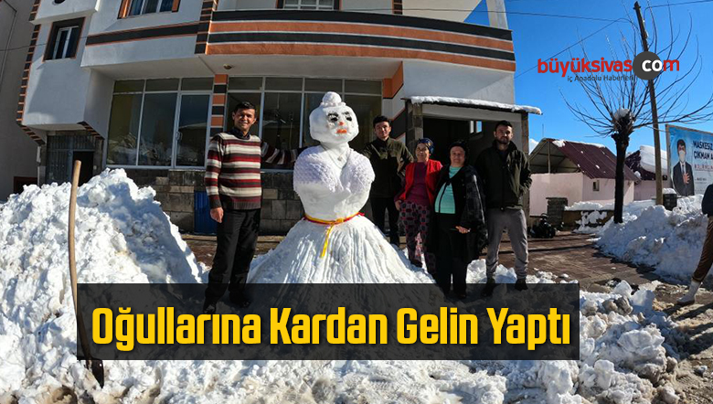 Kardan Gelin Olur Mu Demeyin Kardan Adam Oluyor