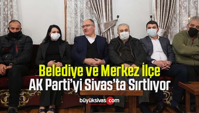Sivas Belediye Başkanı Hilmi Bilgin ve Merkez İlçe El Ele Çalışıyor