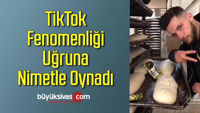 “Süt banyosu” ve “dönerle danstan” sonra şimdi de “ekmekle çirkin oyun”