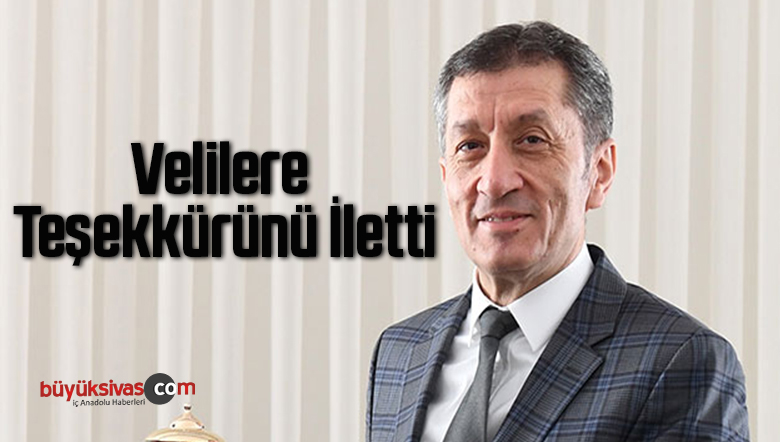 Ziya Selçuk Velilere Teşekkürünü Bu Mesajla İletti…