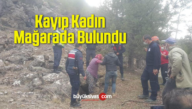 2 Gündür Kayıp Olan Kadın Mağarada Bulundu