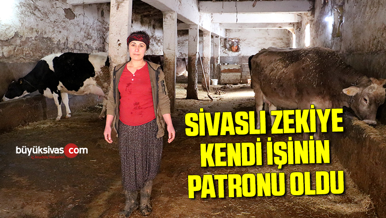 Aldığı iki inek geçim kapısına dönüştü