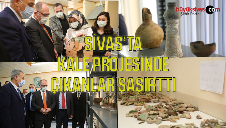 Sivas’ta Toprak Altından Çıkarılan Tarihi Kalıntılar Şaşırttı