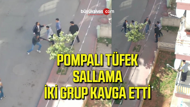 Pompalı Tüfekli ve Sallama Bıçaklı Kavga