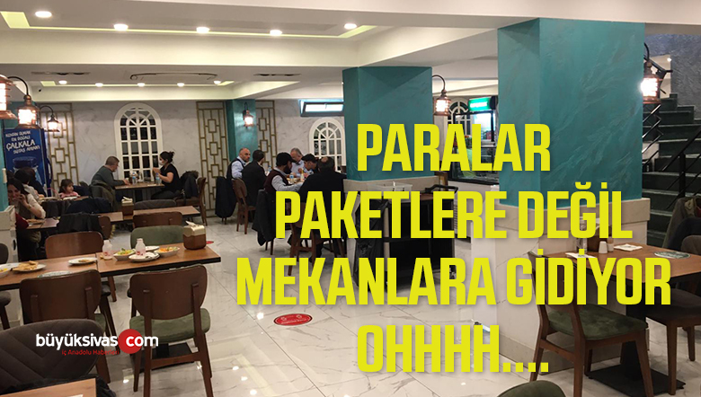 Paralar Paketlere Değil Mekanlara Gidiyor Ohhhh….