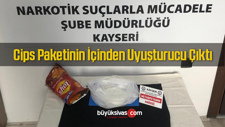 Cips Paketinin İçinden Uyuşturucu Çıktı