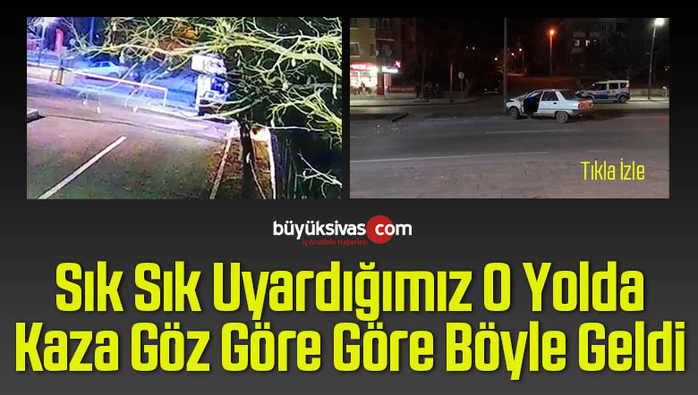 Sık Sık Uyardığımız O Yolda Kaza Göz Göre Göre Böyle Geldi
