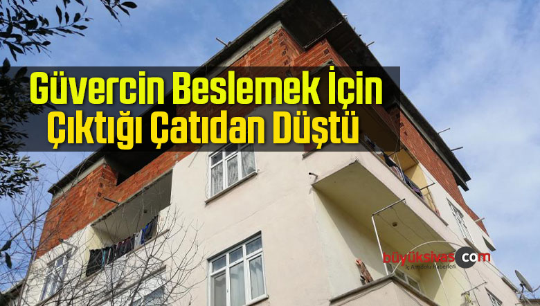 Güvercin Beslemek İçin Çıktığı Çatıdan Düşen Genç Hayatını Kaybetti