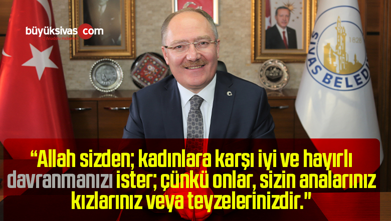 Belediye Başkanı Hilmi Bilgin 8 Mart Dünya Kadınlar Günü Mesajı Yayınladı