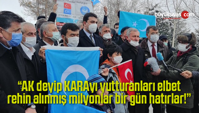 “AK deyip KARAyı yutturanları elbet, rehin alınmış milyonlar bir gün hatırlar!”