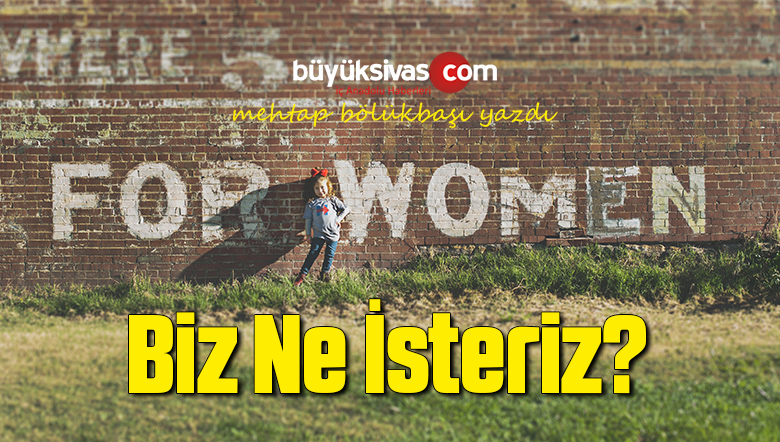 Biz Ne İsteriz?