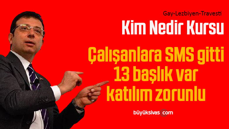 İBB’nin personele verdiği LGBT eğitiminde konu başlıkları