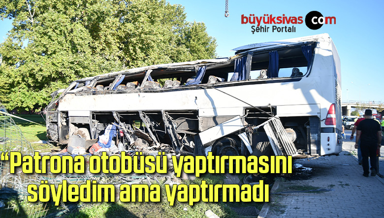 İki kişinin hayatını kaybettiği otobüs kazası davasında ilk duruşma