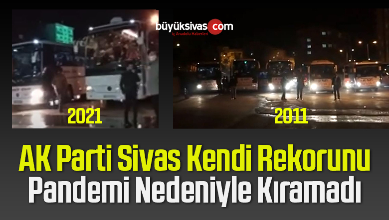 AK Parti Sivas İl Başkanlığı 7. Büyük Kongreye Böyle Gitti